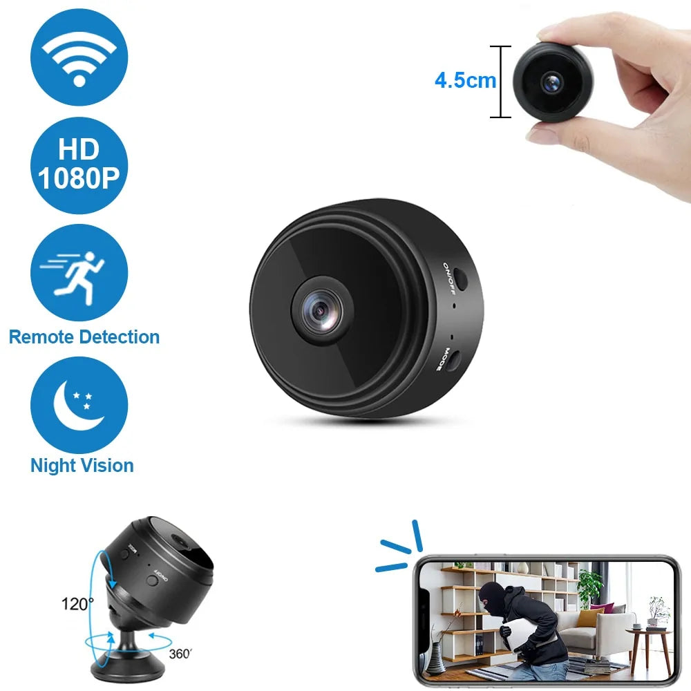 Stealth-Mag Mini Security Camera